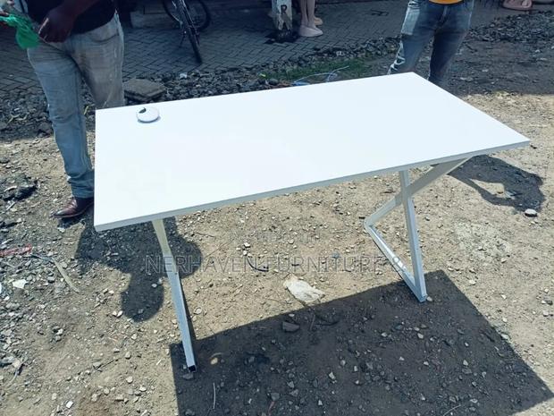 X Metal Office Desk