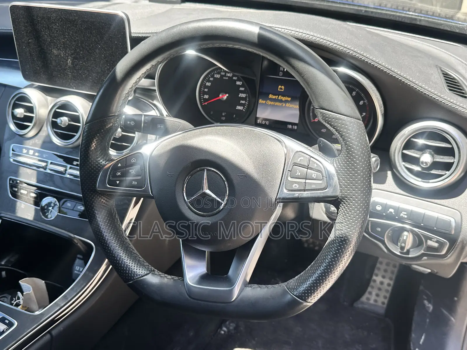 Mercedes-Benz C200 2018 Blue