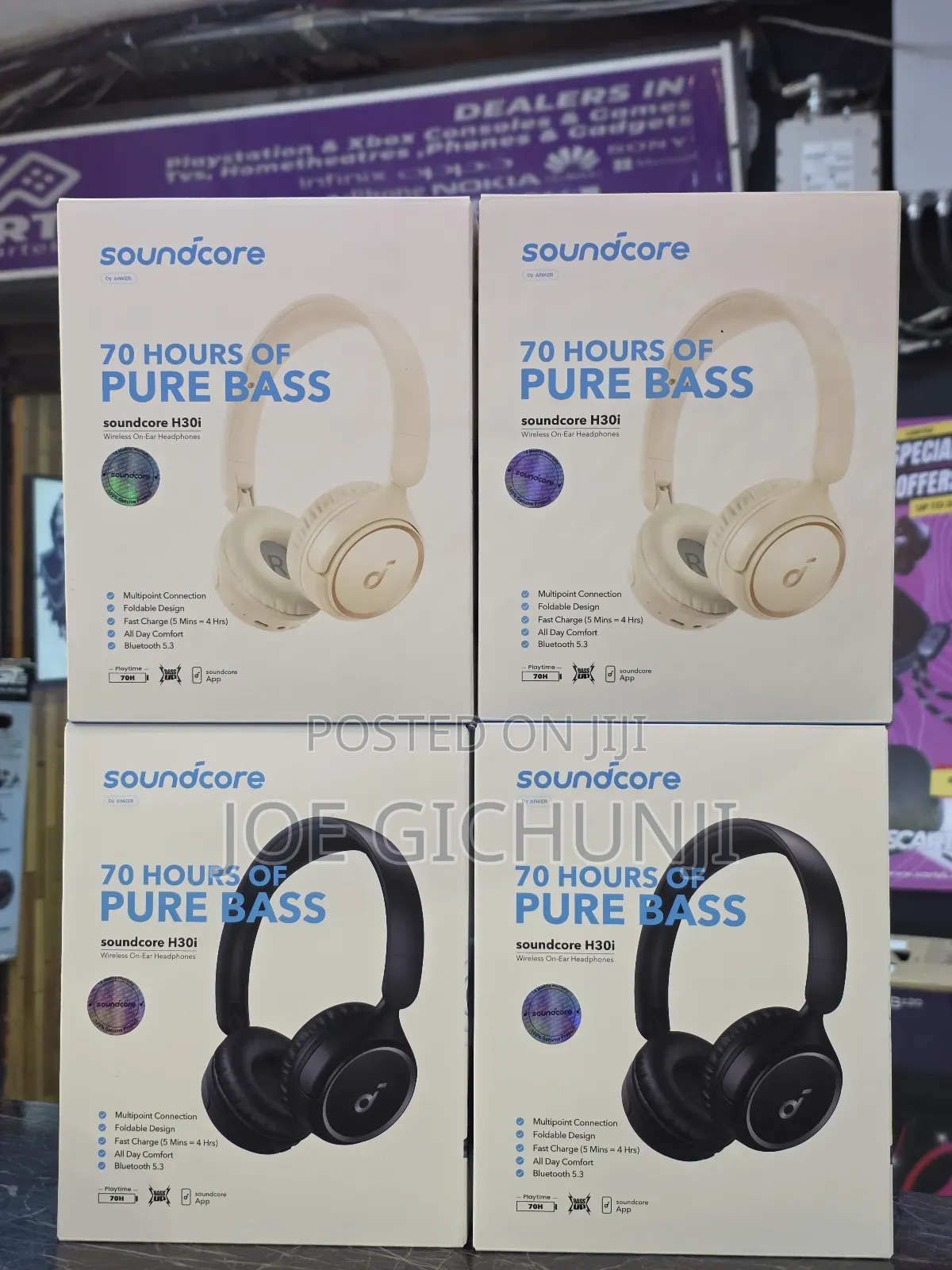 Anker Soundcore H30i | Wireless on-Ear Headphones