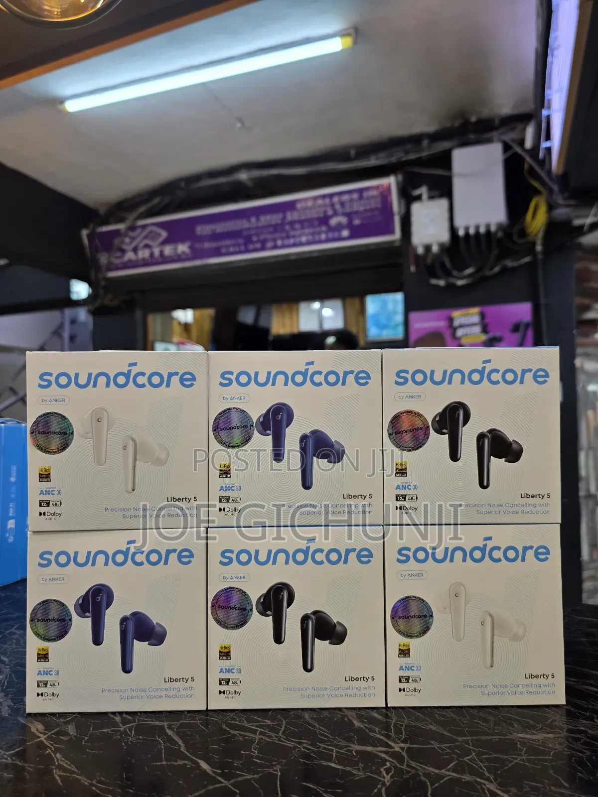 Soundcore Liberty 5 by Anker, Noise-Cancelling Wireless Earbuds