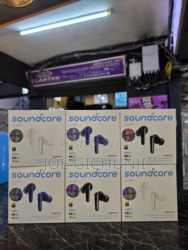 Soundcore Liberty 5 by Anker, Noise-Cancelling Wireless Earbuds - main view