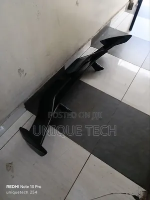 Universal Rear Sport Spoiler ,(Black Finish)