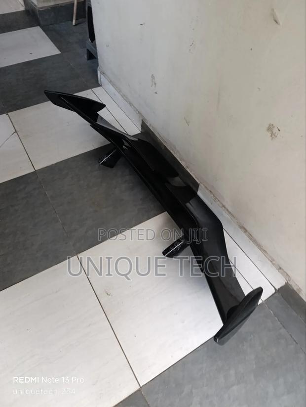 Universal Car Rear Spoiler (Black Sport Edition)