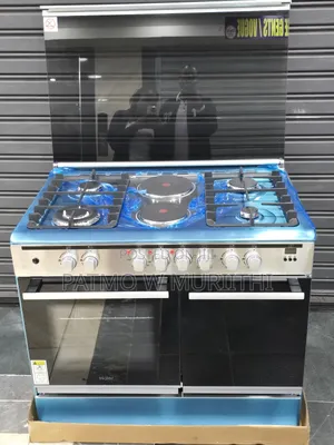 Haier Standing Cooker 4gas +2e 60cm ×90cm Electric Oven + Compartment