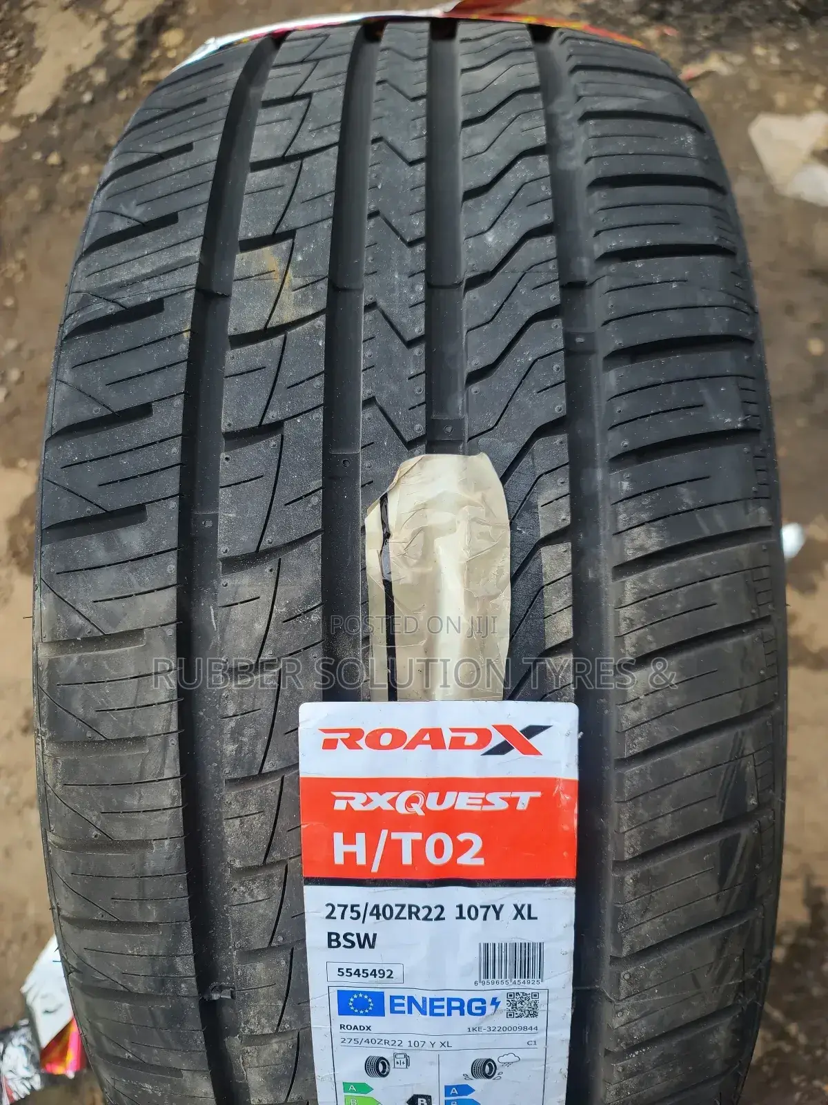 275/40r22 Roadx Tyres 107 Y X/L BSW