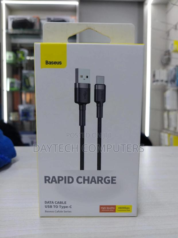 Baseus Cafule 1m Cable Usb to Type-C 3a - thumbnail 2