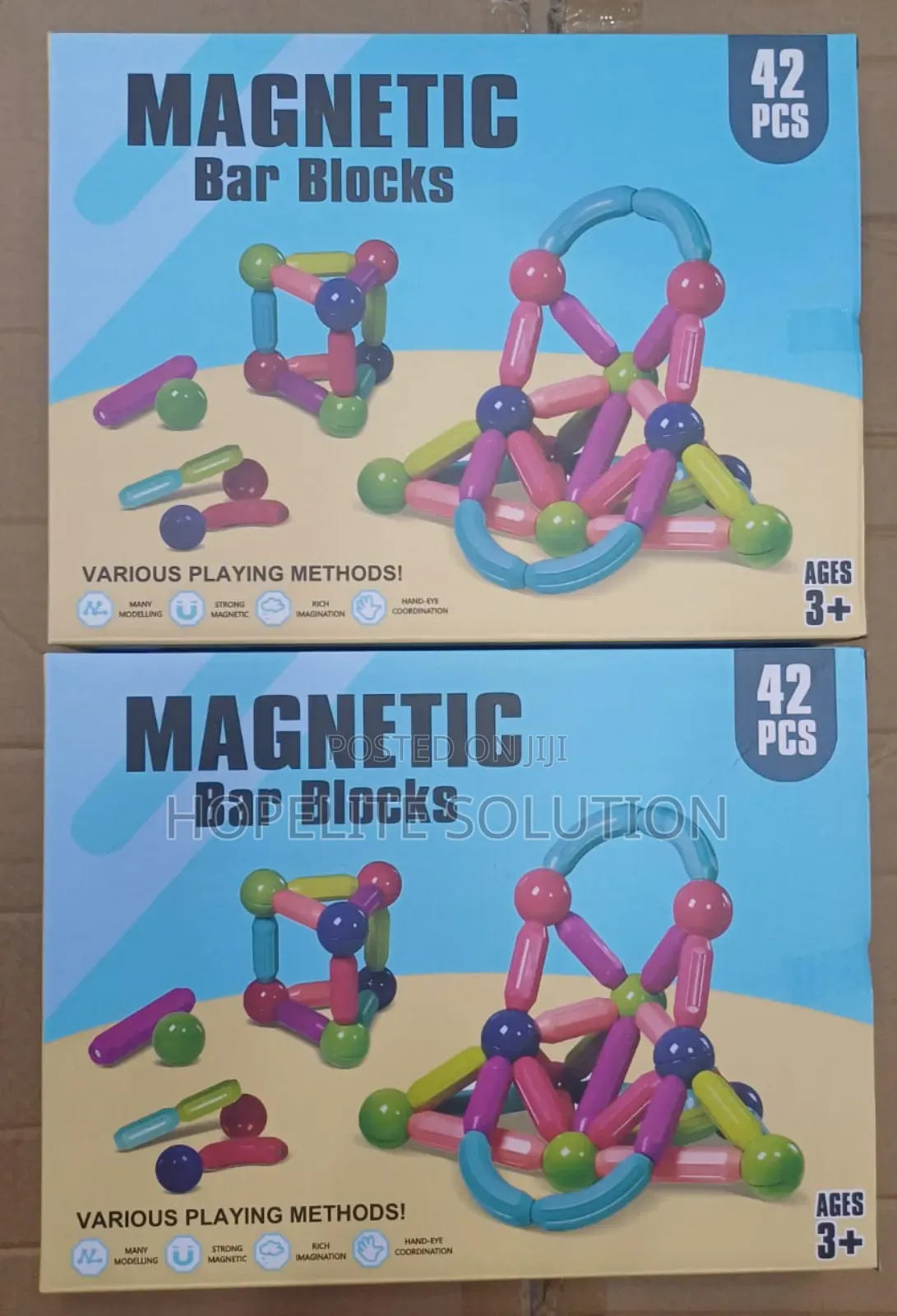 42 PCS Magnetic Sticks