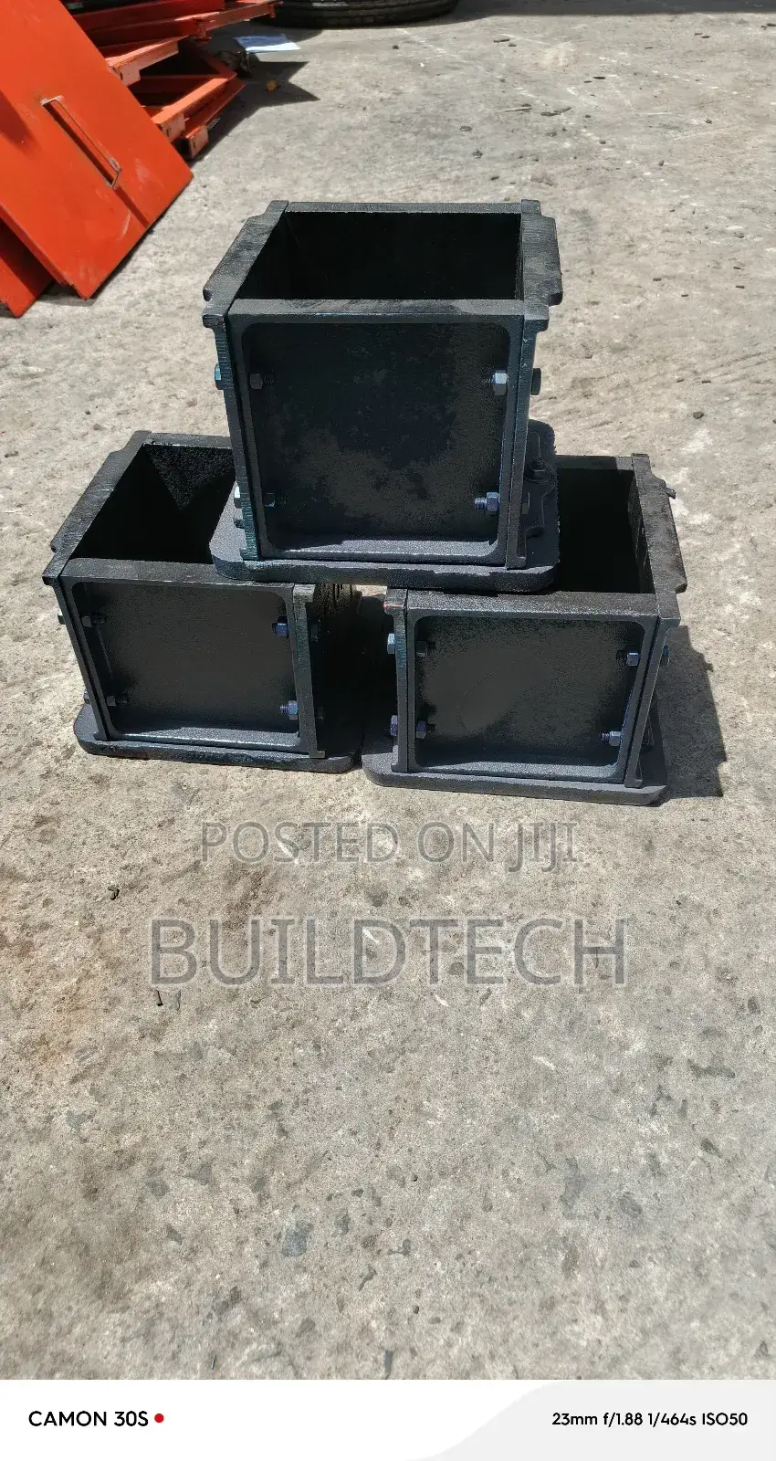 Rust Proof Coated Cast Iron Cube