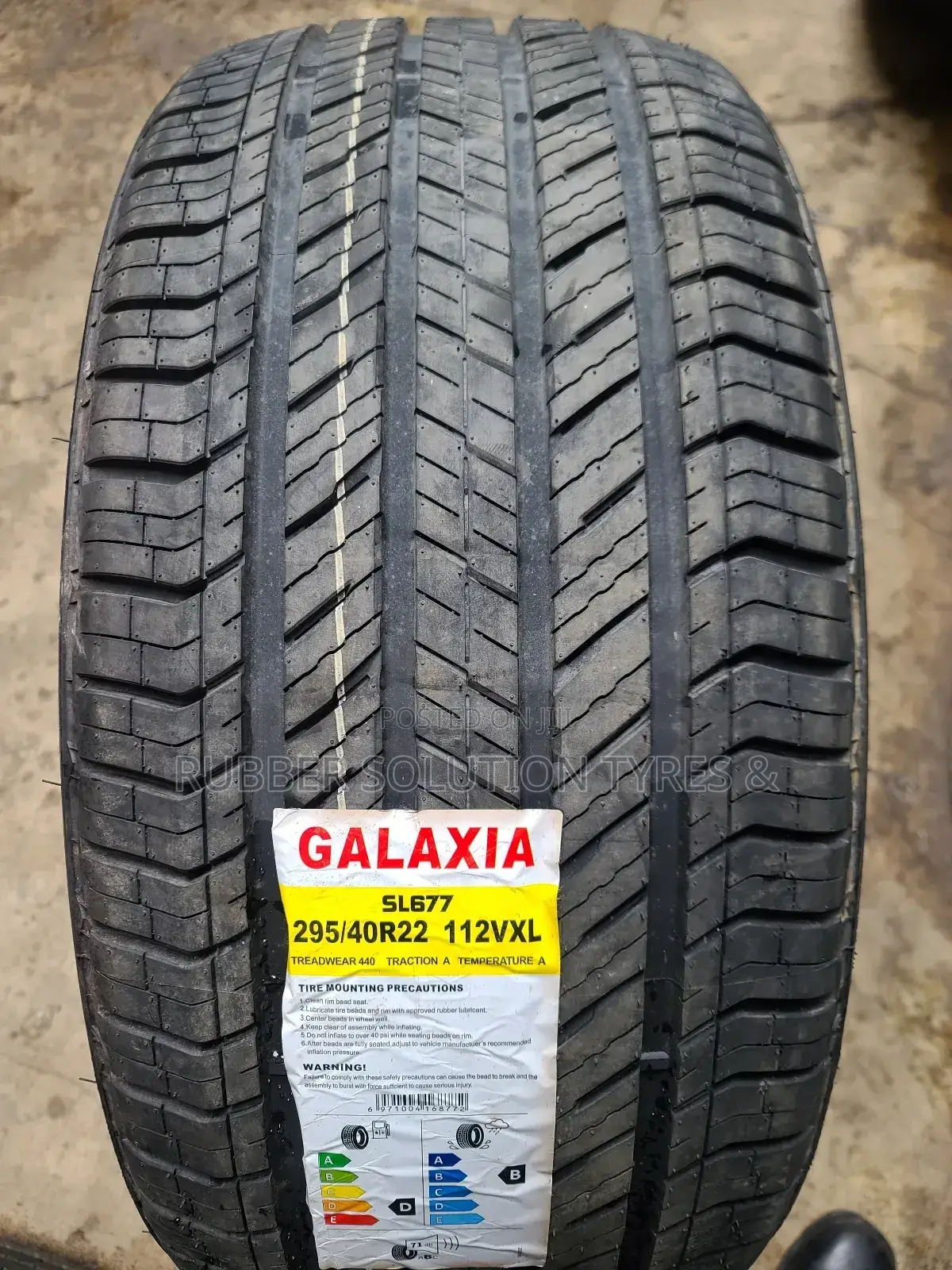 295/40r22 Galaxia Tyres 112 v X/L Sl677