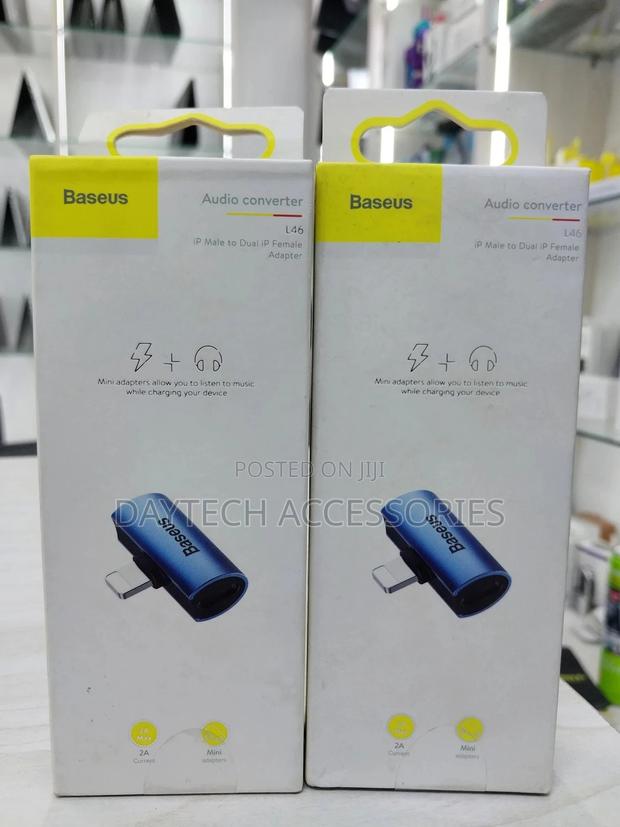 Baseus Audio Converter L46 Double Lightning 2x (iPhone) - thumbnail 3