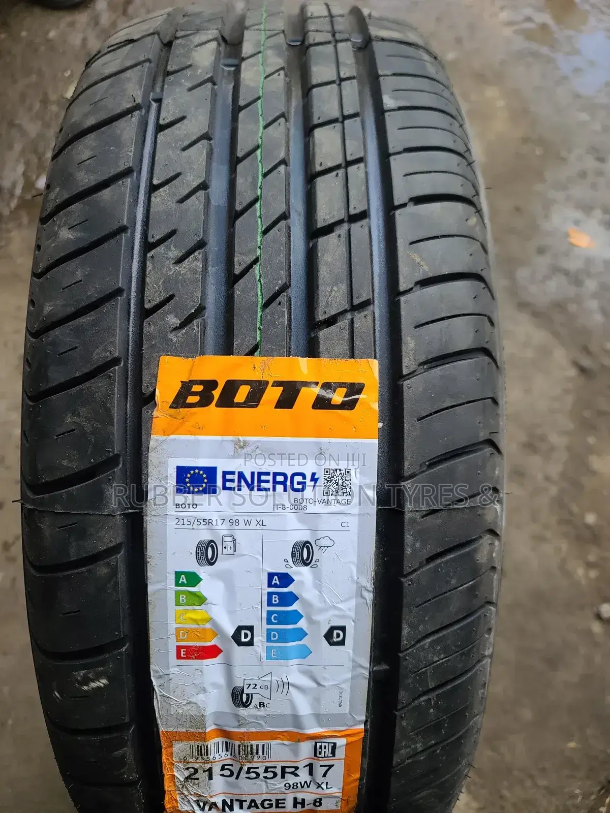 215 /55 R17 Boto Tyres 98 W XL Highway