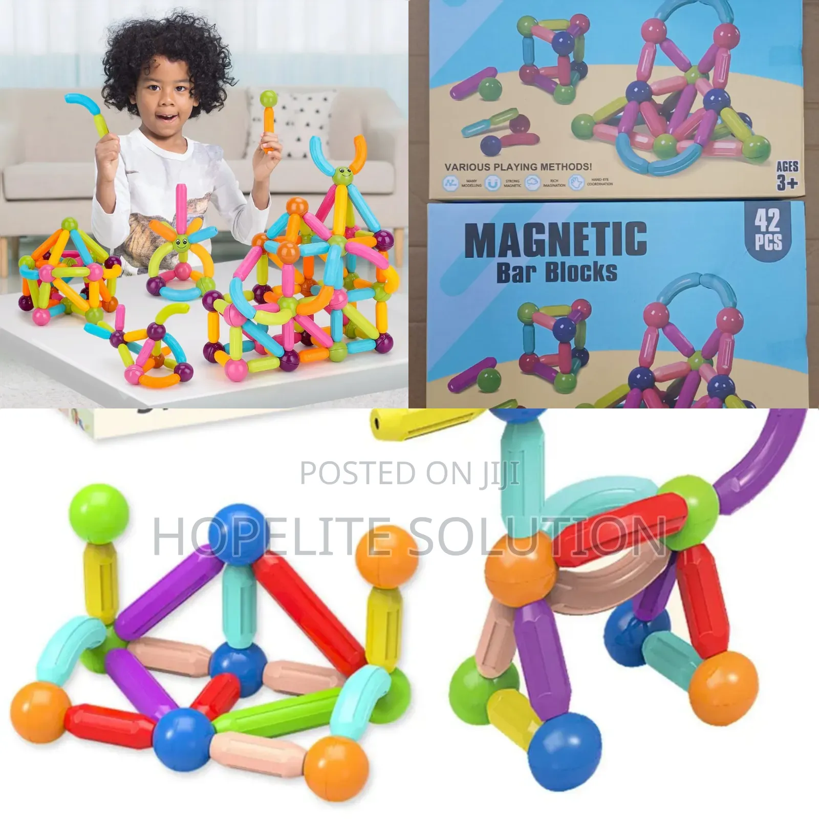 42 PCS Magnetic Sticks