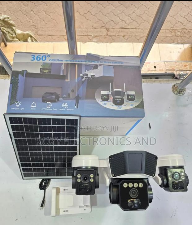 Solar Cctv Camera 4g Using Simcard