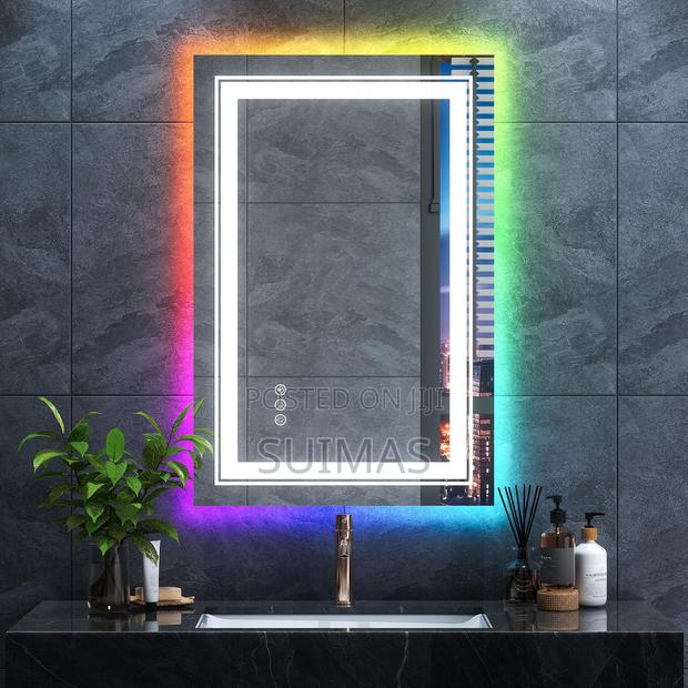 Smart Touch Led Bathroom Mirrors With Bluetooth - thumbnail 3