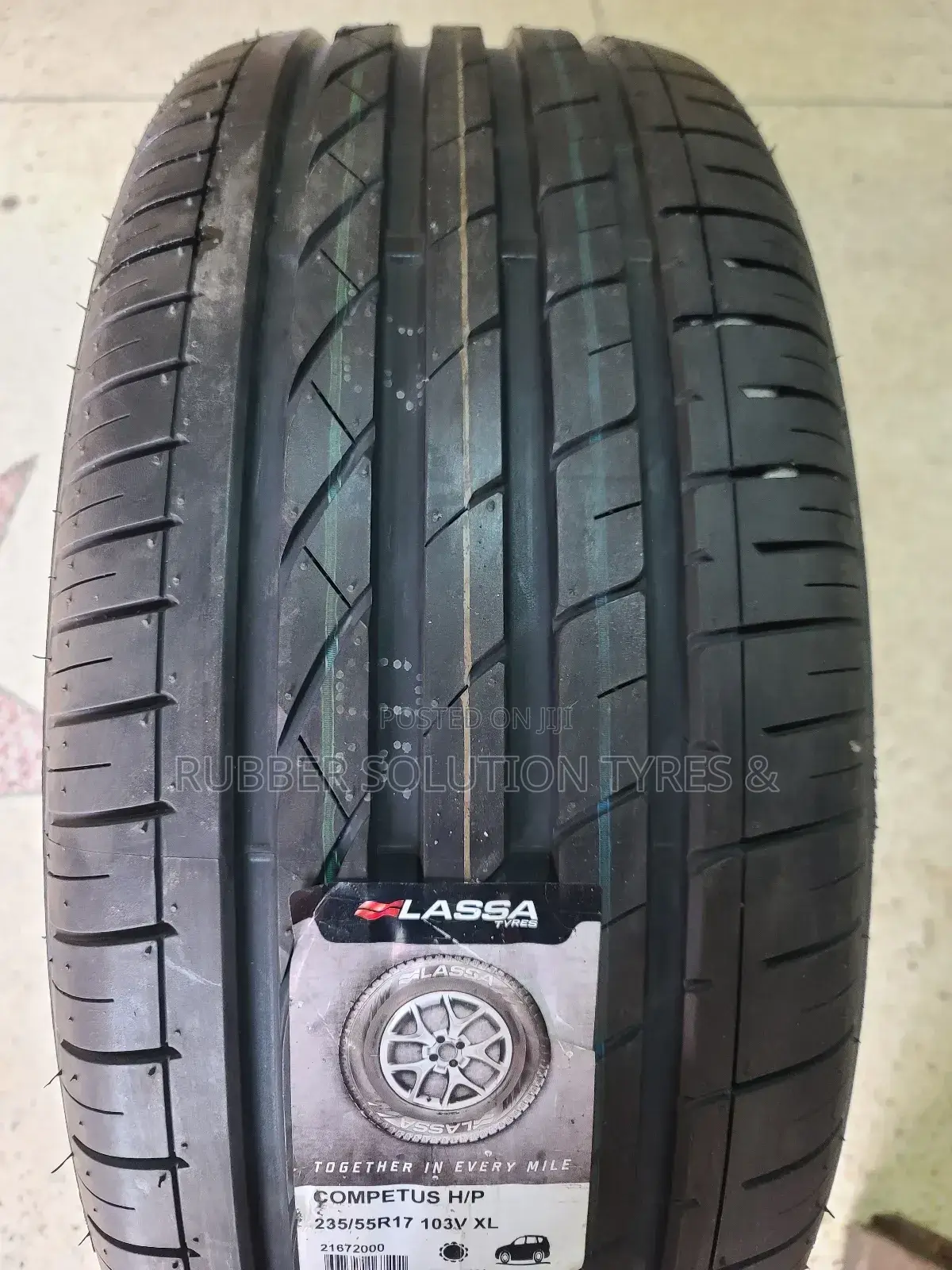 235/55r17  Lassa Tires