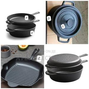5pcs Cast Iron Cooking Pots - main view