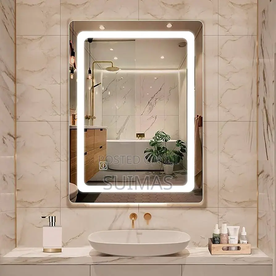 Wall-Mounted Mirrors for Bathrooms