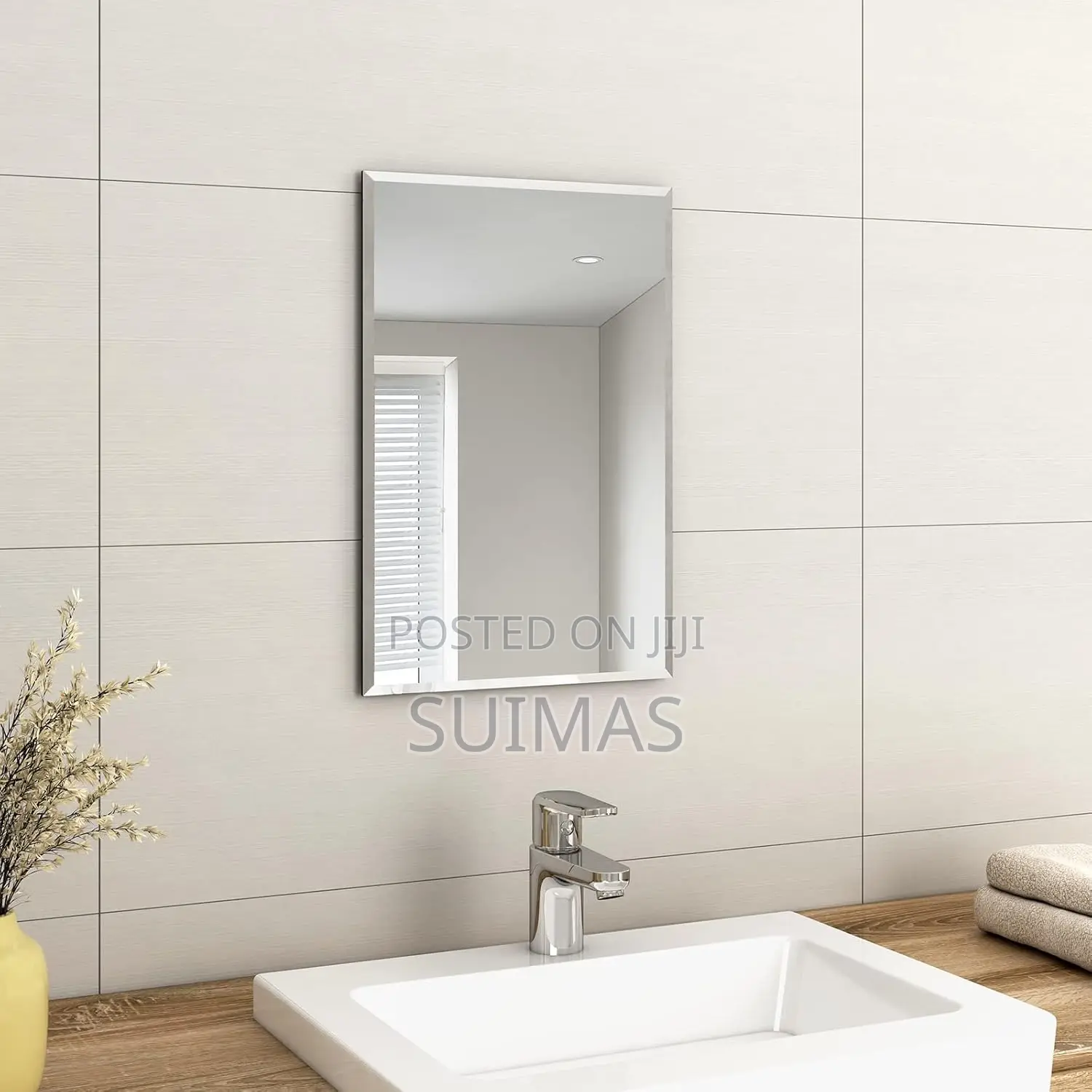 Wall-Mounted Mirrors for Bathrooms