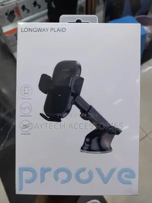 The Proove Longway Plaid Suction Type Car Mount Phone Holder.