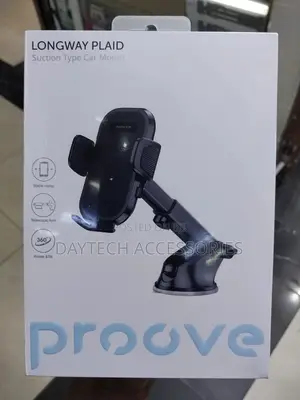 The Proove Longway Plaid Suction Type Car Mount Phone Holder.