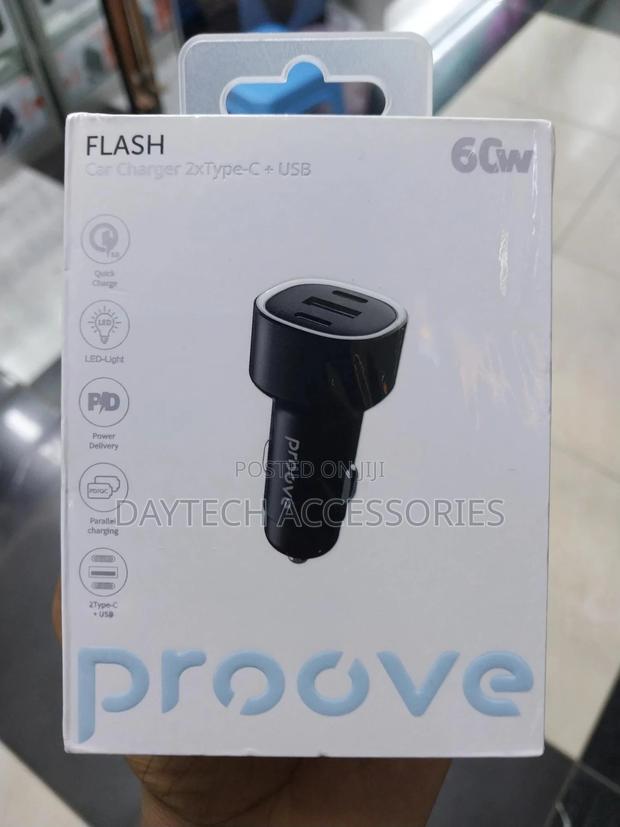 Азу Proove Flash 60w (2type-C+Usb) (Black) - thumbnail 3
