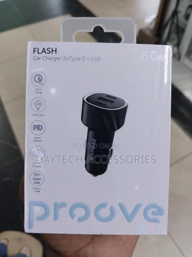 Азу Proove Flash 60w (2type-C+Usb) (Black) - thumbnail 2
