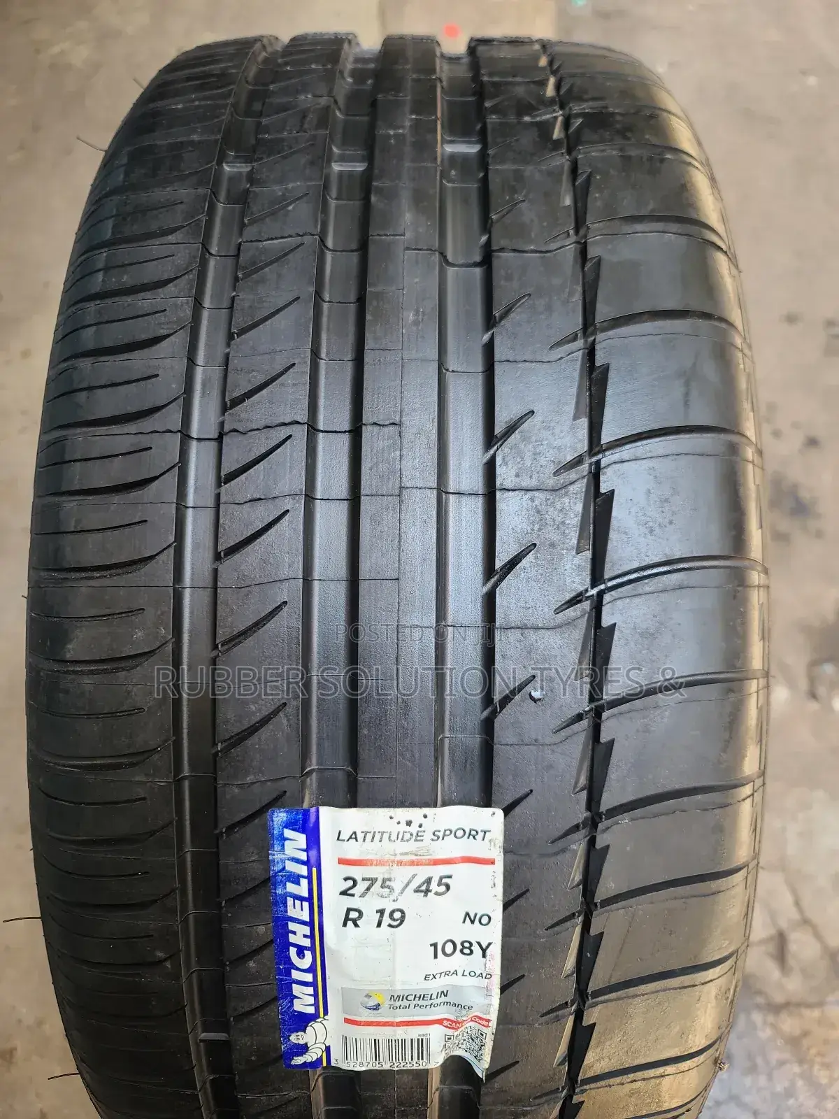 275/45r19 Michelin Tyres 108y X/L Latitude Sport