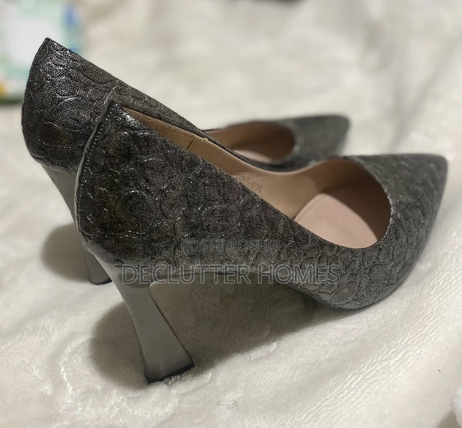 Latest Point Toe Stiletto Pumps Slip on High Heel Women Shoes