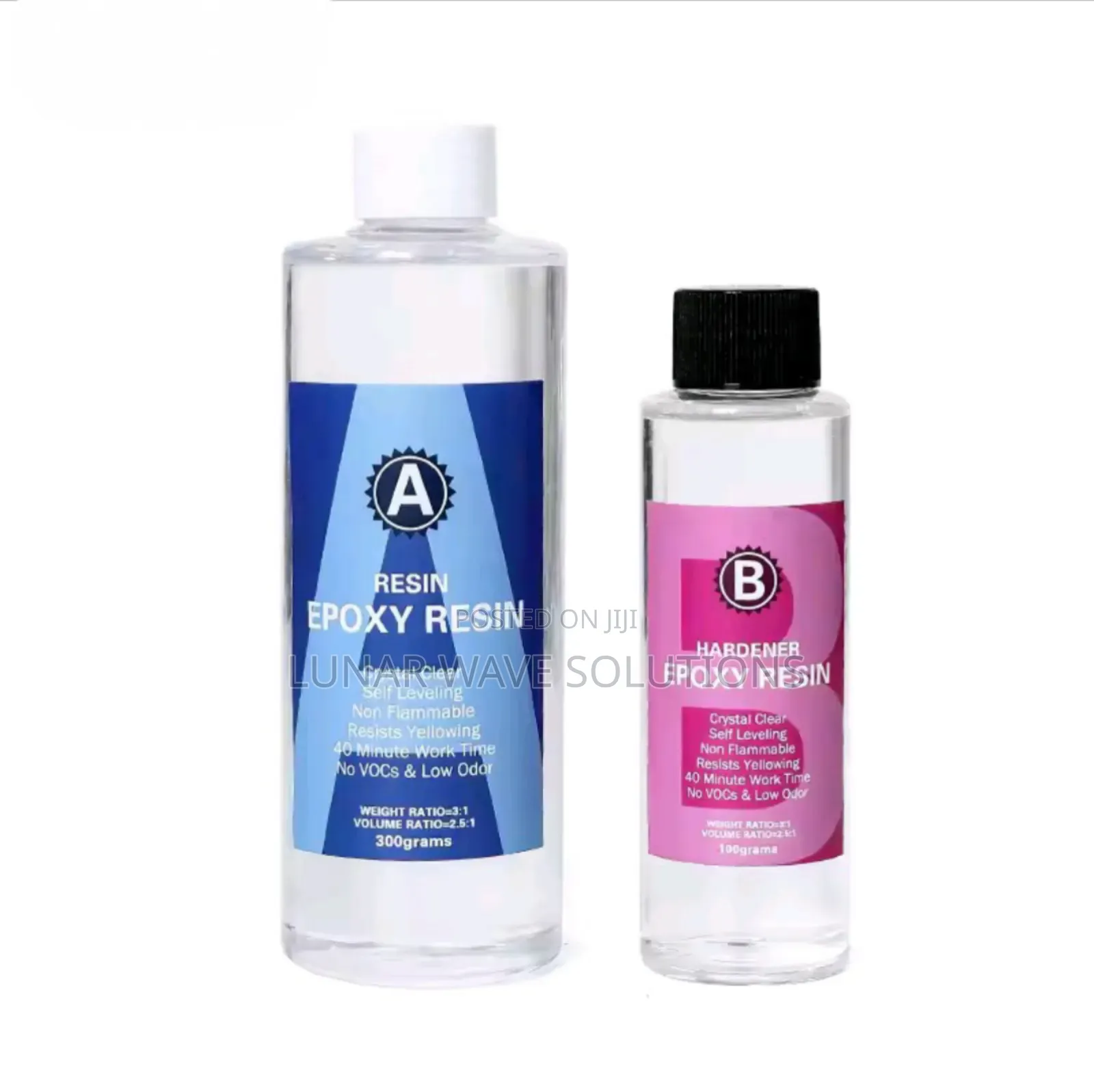 A:B 2:1 Clear Glass Epoxy Resin 1.5kg Net