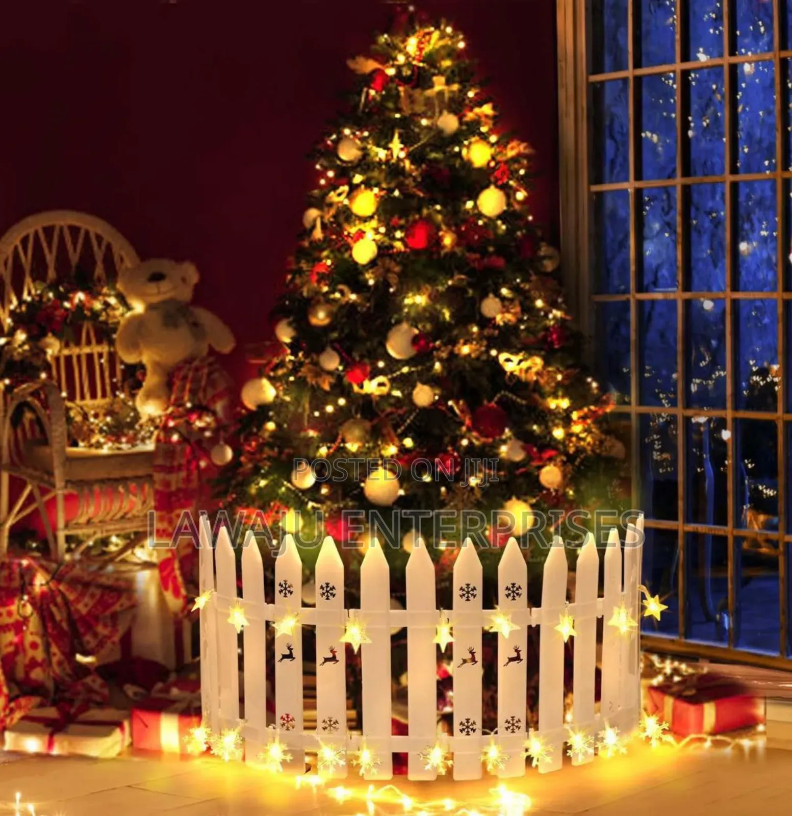 Christmas Tree Fence