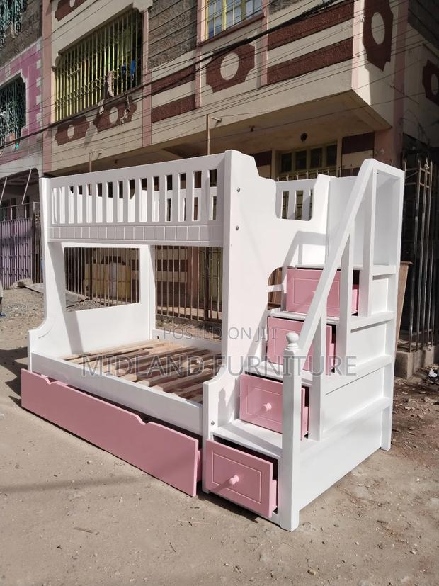 Double Decker Bunk Bed Children Furniture in Kenya - thumbnail 2