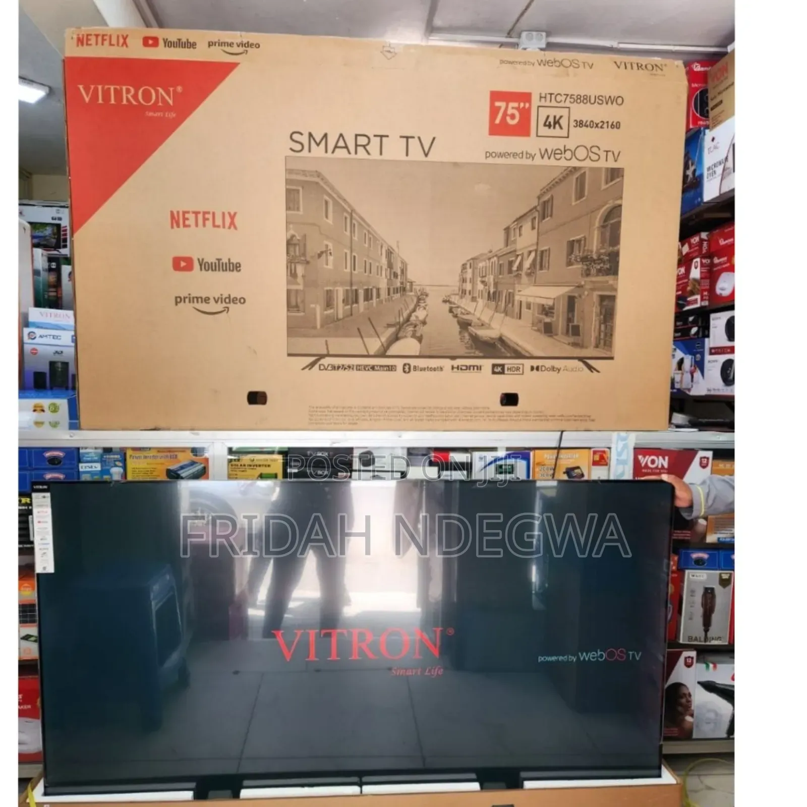 *Vitron 75" Smart Webos