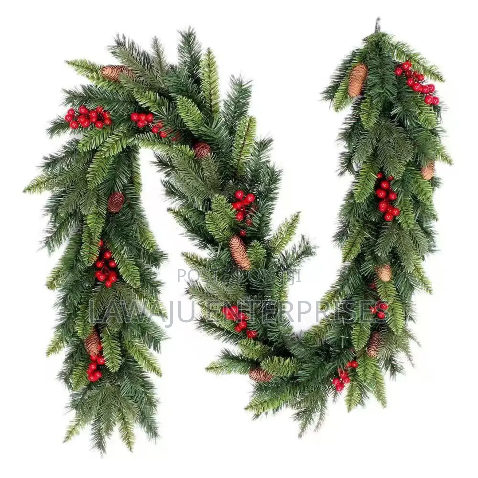 Pvc Christmas Garland