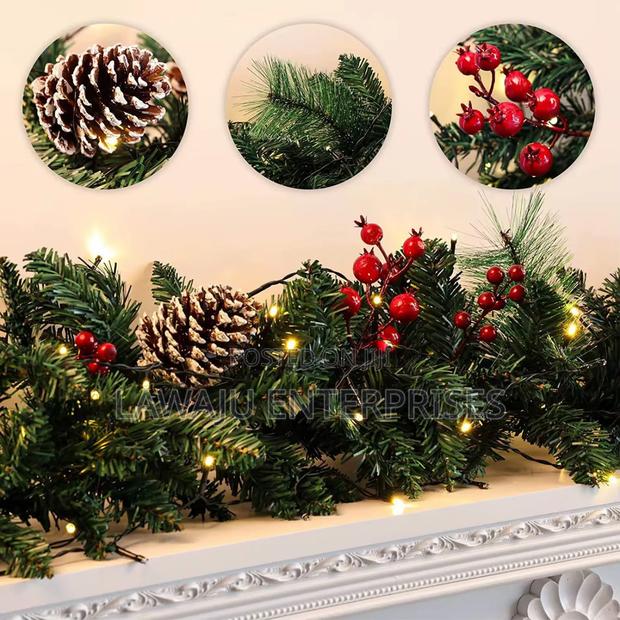 Pvc Christmas Garland
