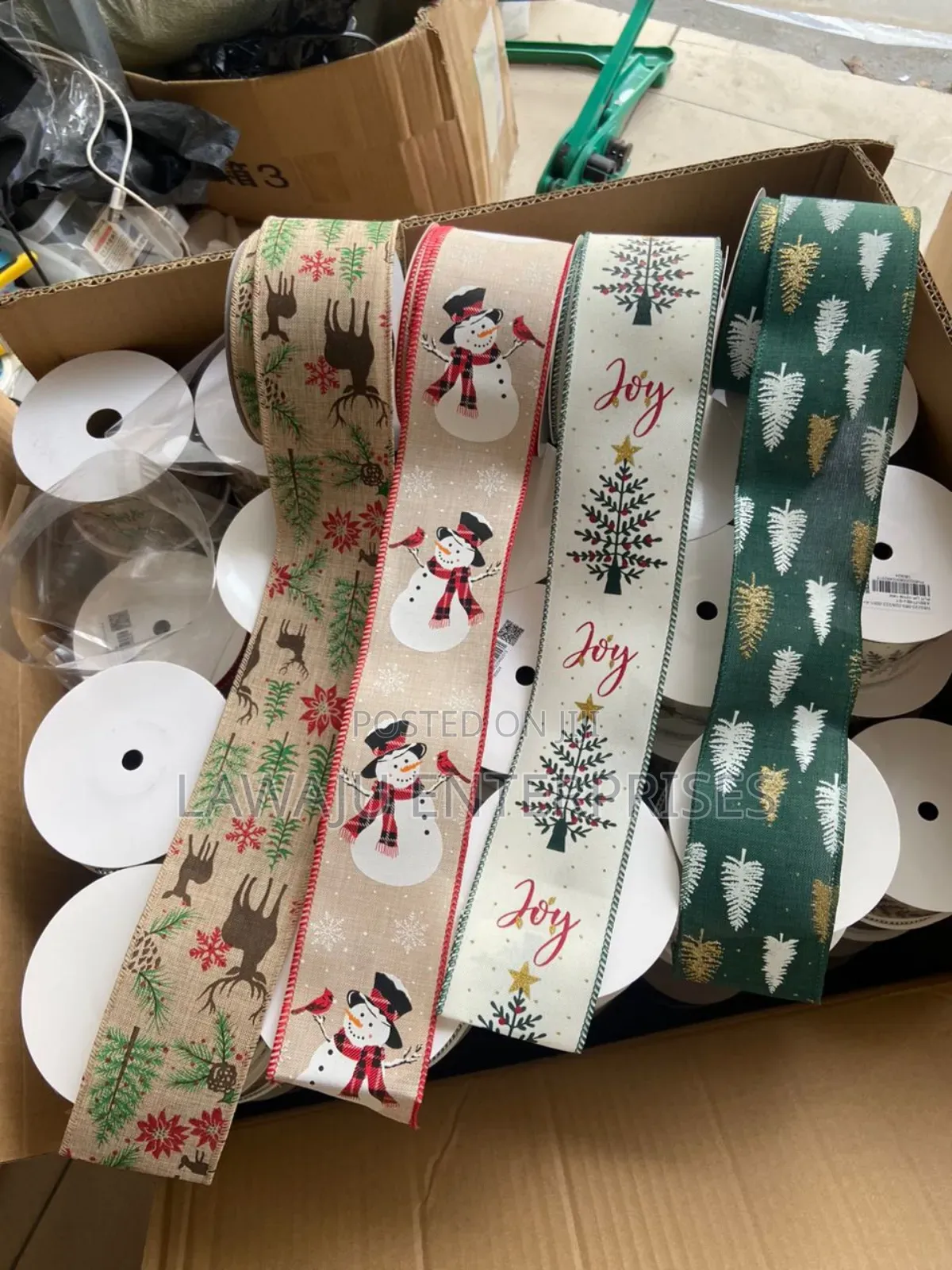 Christmas Themed Ribbons