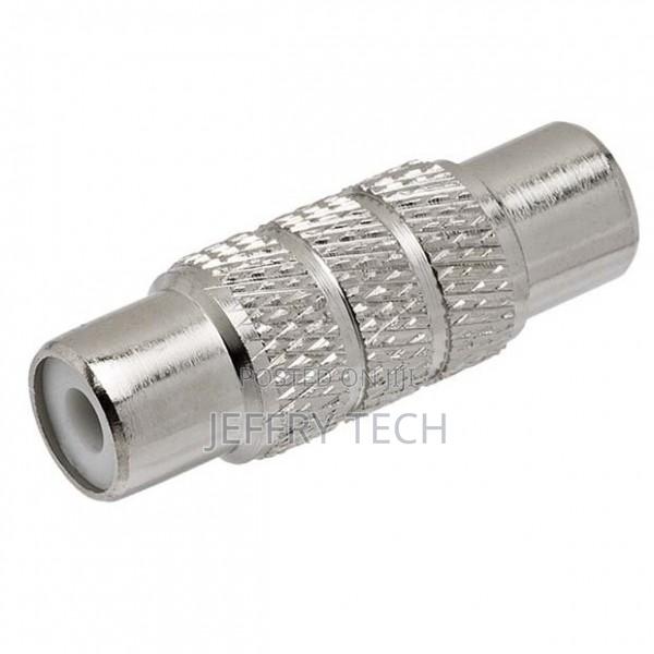 Rca Adaptor Female Metal Connector