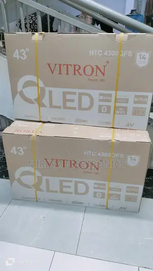 Vitron 43 Inches Qled Smart Android Tv