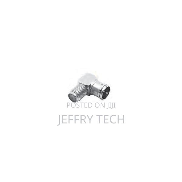 F Female X F Male 90° Threaded Metal Nickel Quick Coupling - main view