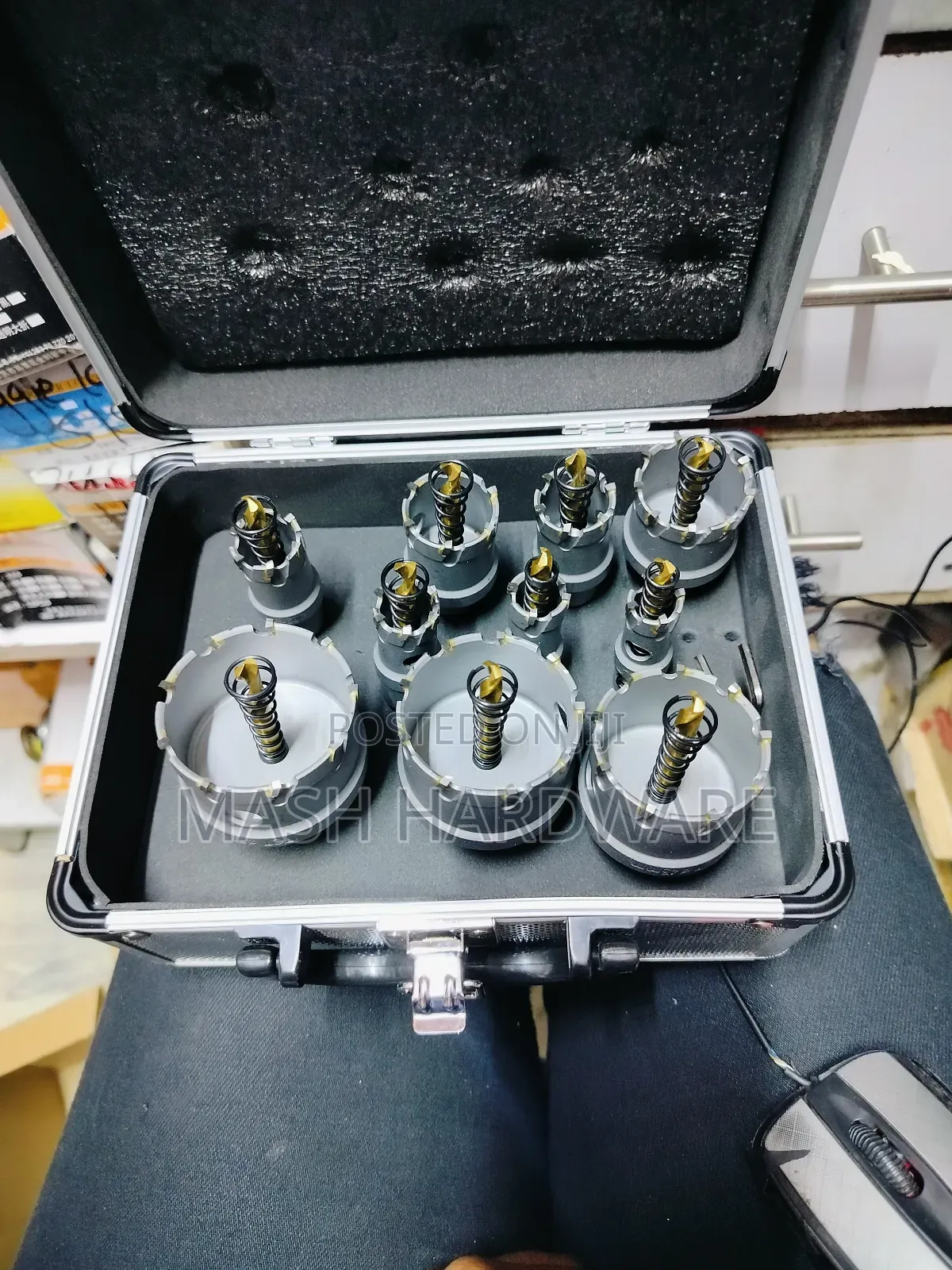 10pcs Metal Hole Saw Set