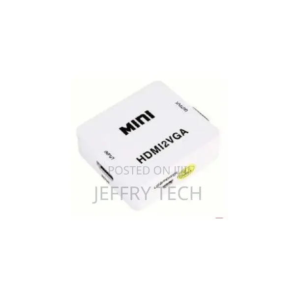 Adapt Hdmi X Vga Mini Converter
