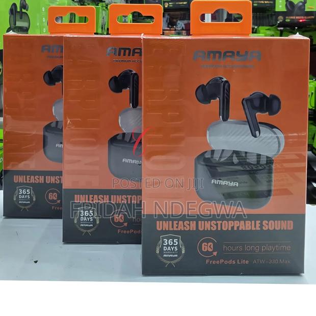 Amaya *Freepods Lite* Atw-330 Max 60hrs Long Playtime Earbud