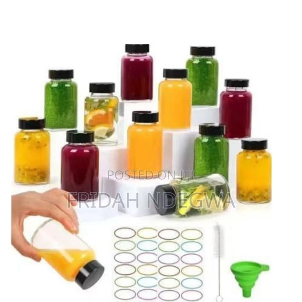 *Gingershots Glass Bottles - main view