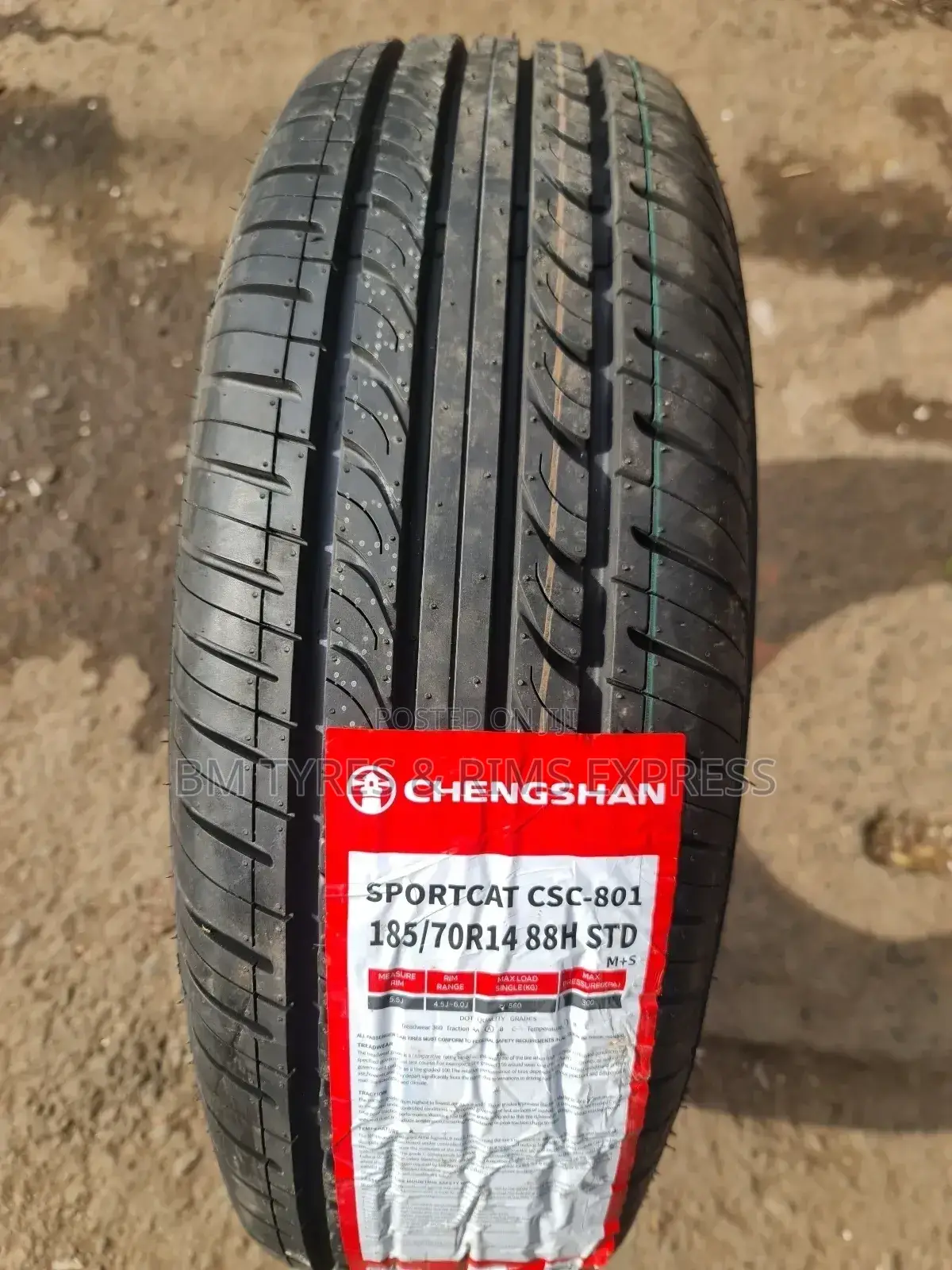 185 /70 R14 Chengshan Tyres.