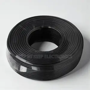 Quality Assured 2.5mm Black Solid Core Domestic Cable