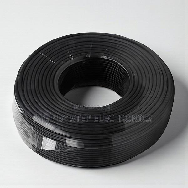Quality Assured 2.5mm Black Solid Core Domestic Cable