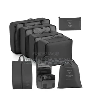 *8pcs Luggage Travel Organizers for Suitcase With Toiletry Case*