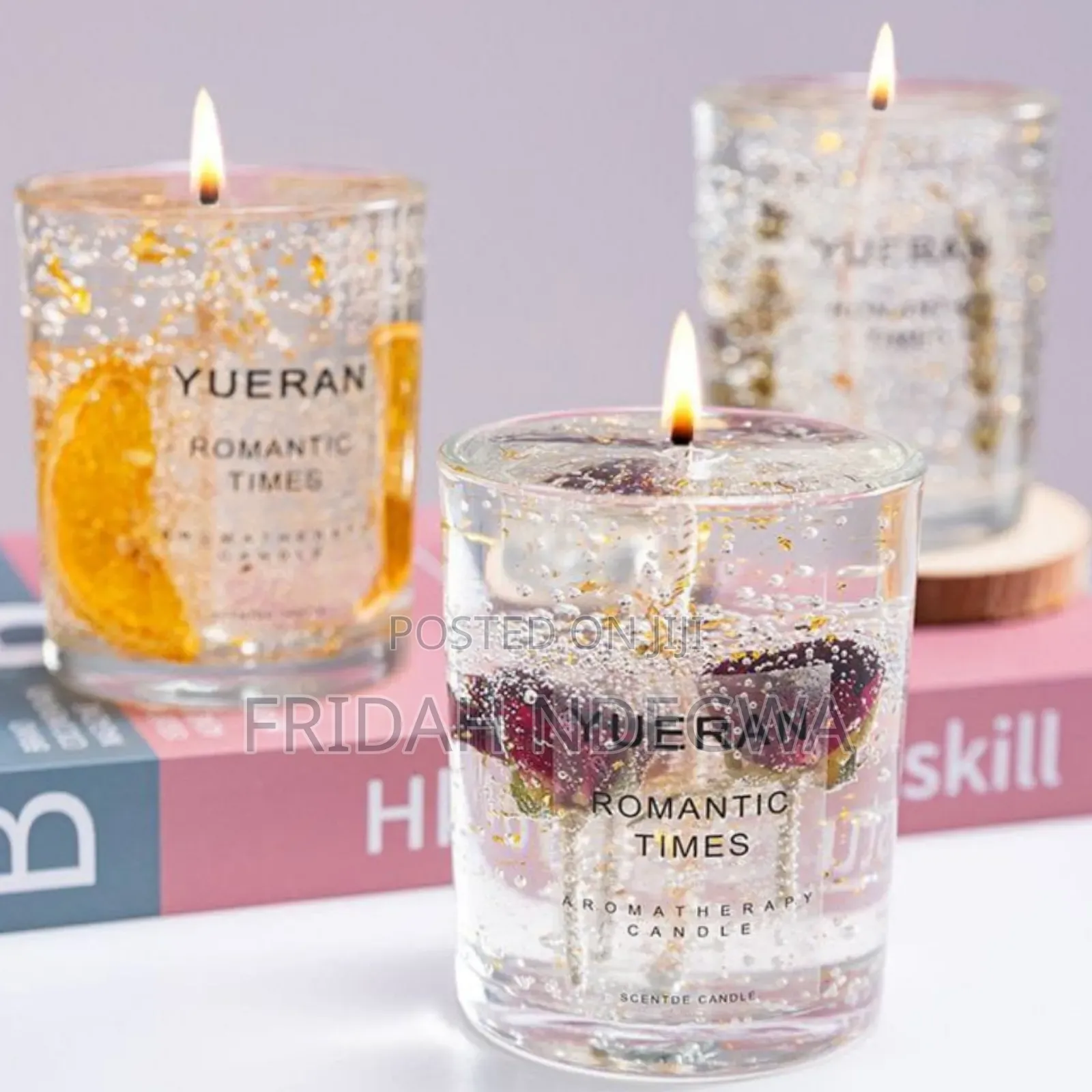 Luxury (Romantic) Jelly Soy Wax Scented Candles