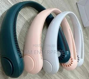 Portable Rechargeable Neck Hanging Usb Fan - thumbnail 2