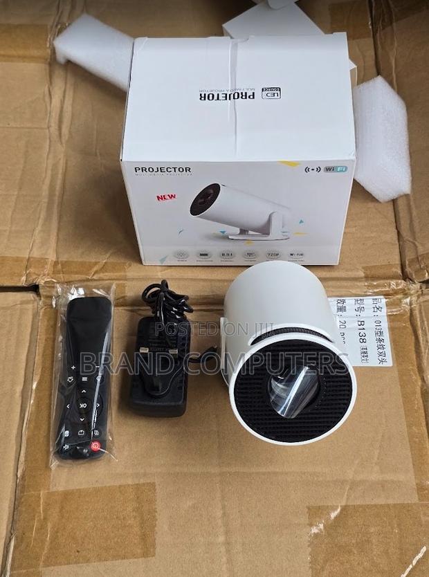 Upgraded Hy300 Pro+ Mini Portable Projector - main view