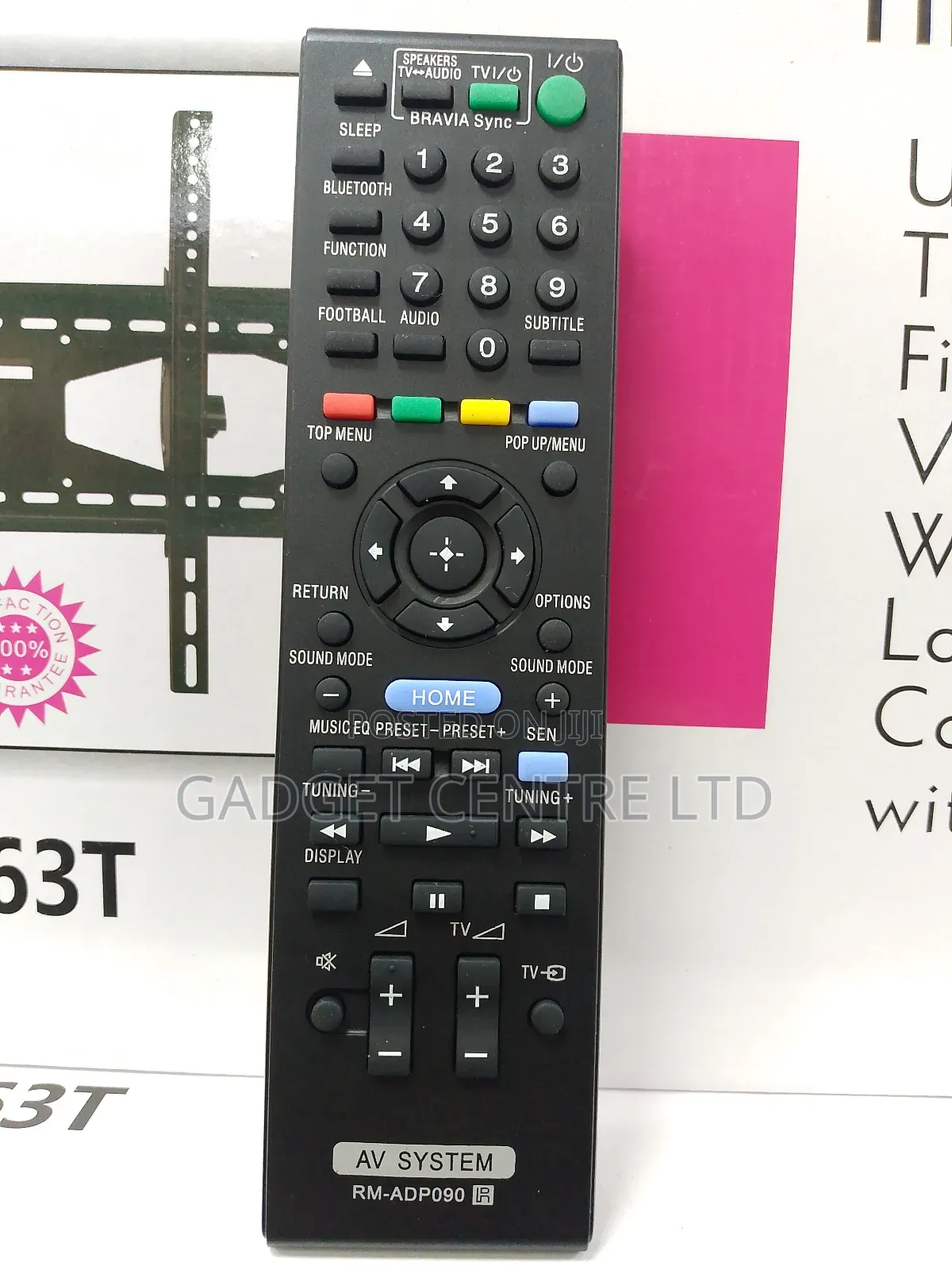 Sony Blue-Ray Tv Remote